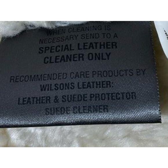 Vintage Wilsons Leather Jacket Penny Lane Suede Sherpa Coat Duster Long Small - Picture 3 of 5